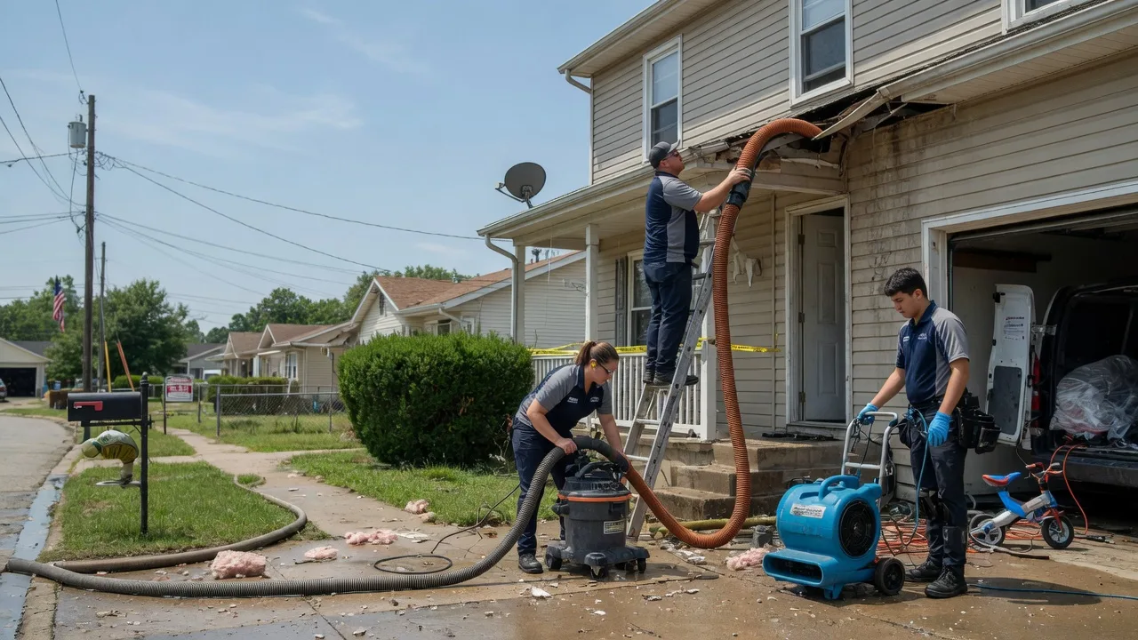 Water Damage Restoration in Port Jefferson, OH near me